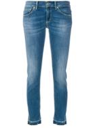 Dondup Cropped Skinny Jeans - Blue