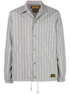 Neighborhood Striped Button Jacket - Green