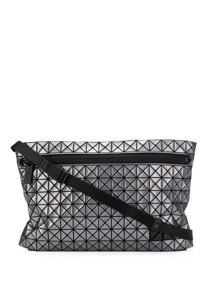 Bao Bao Issey Miyake Puzzle Messenger Bag - Silver