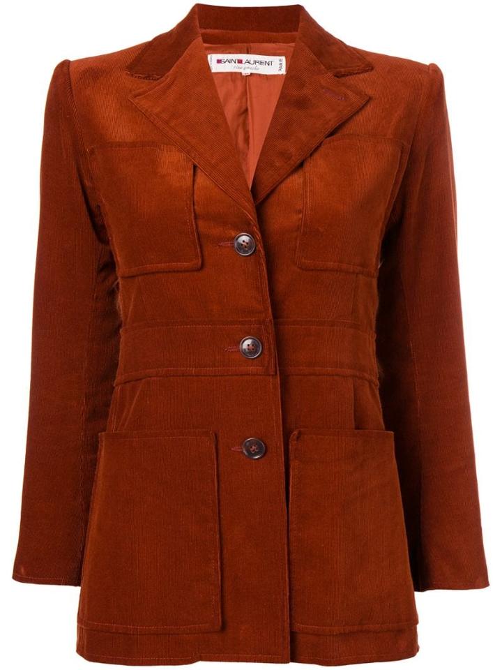 Yves Saint Laurent Pre-owned 1970's Rive Gauche Corduroy Jacket -