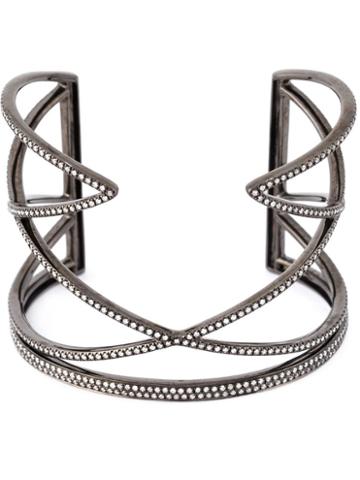 Joëlle Jewellery Geometric Diamond Cuff