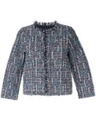 Coohem Spring Air Tweed Jacket - Blue