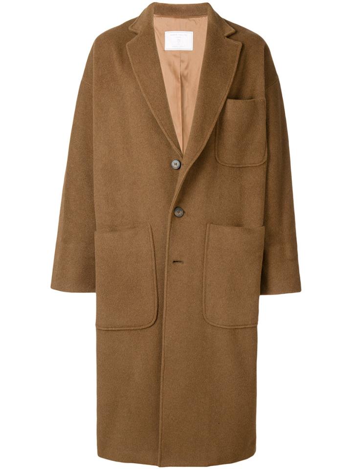 Société Anonyme Oversized Loose Coat - Brown