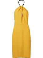 Andrea Marques Wrap Detail Midi Dress