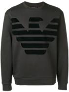 Emporio Armani Logo Sweatshirt - Grey