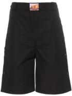 Boramy Viguier Popper Detail Regular Cut Shorts - Black