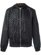Givenchy Egyptian Eye Pattern Jacket, Men's, Size: Small, Black, Polyamide