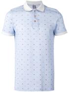 Fefè Boat Print Polo Shirt, Adult Unisex, Size: Small, Blue, Cotton