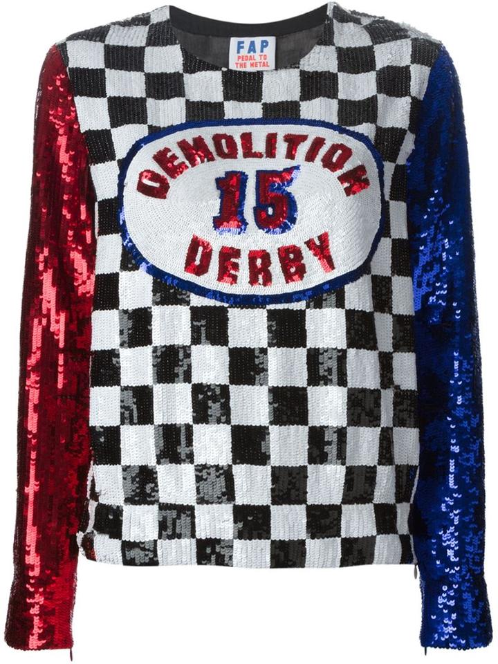 Filles A Papa 'derby' Sequin Top