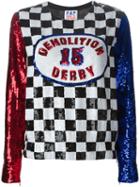Filles A Papa 'derby' Sequin Top