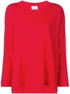 Allude Knitted Jumper - Red