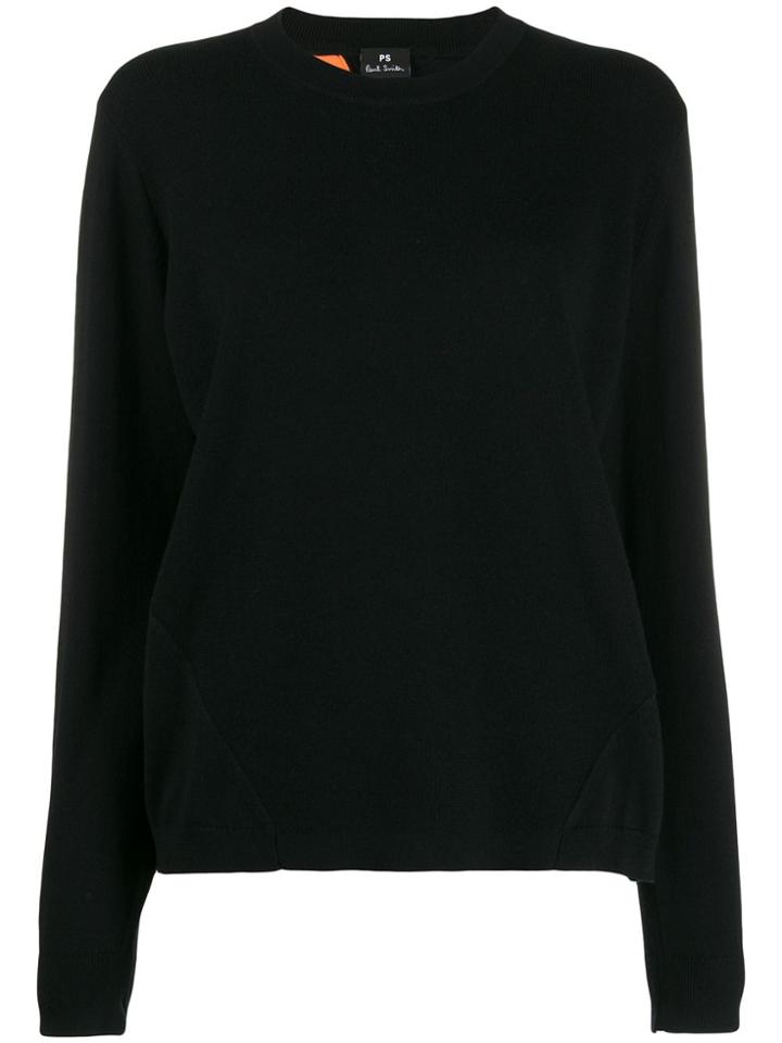 Ps Paul Smith Long Sleeve Pullover - Black