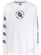 Tommy Jeans Summer Flag Printed T-shirt - White
