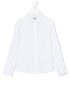 Moschino Kids - Classic Shirt - Kids - Ramie - 8 Yrs, Boy's, White