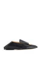 Sergio Rossi Square-toe Loafers - Black