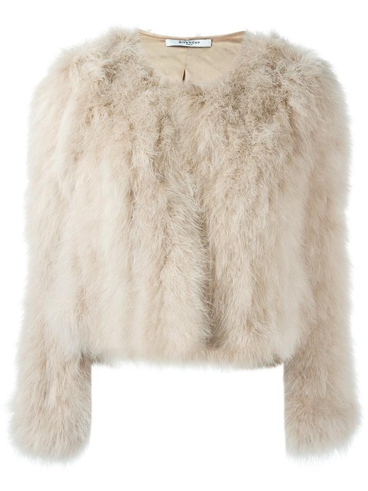 Givenchy Short Turkey Feather Jacket