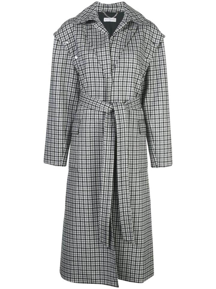 Altuzarra 'fisher' Coat - Grey