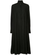 Forme D'expression - Empire Shirt Dress - Women - Cotton - 42, Black, Cotton