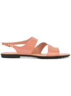 Tod's Sling-back Sandals - Nude & Neutrals
