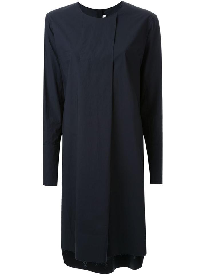 Scanlan Theodore High Low Hem Shift Dress