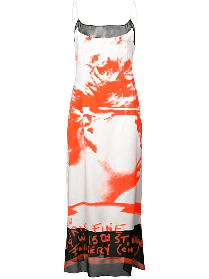 Maison Margiela Spray Painted Dress - White