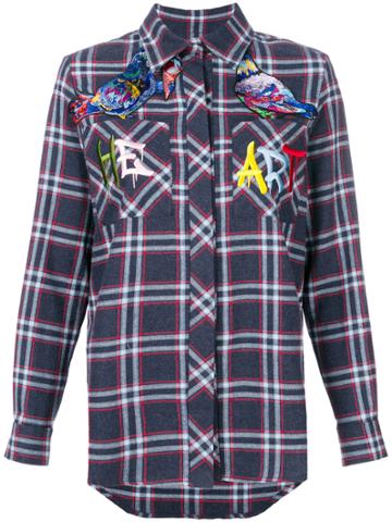 Katya Dobryakova Checked Shirt - Blue