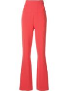 Semsem High Waisted Flared Trousers