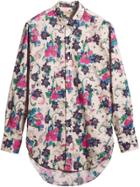 Burberry Watercolour Floral Print Shirt - Nude & Neutrals