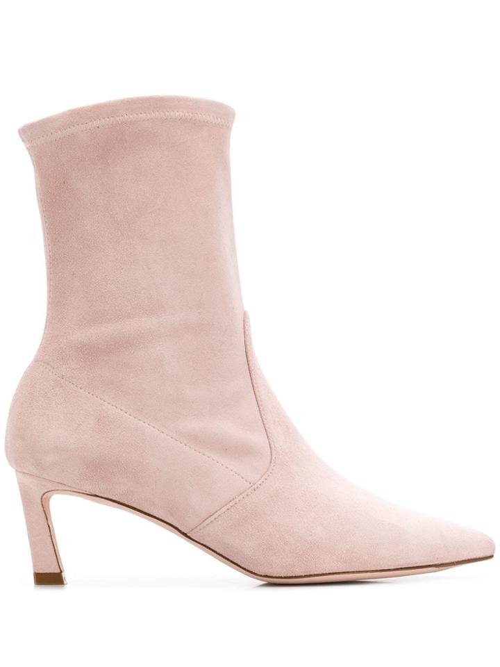 Stuart Weitzman Rapture Ankle Boots - Neutrals