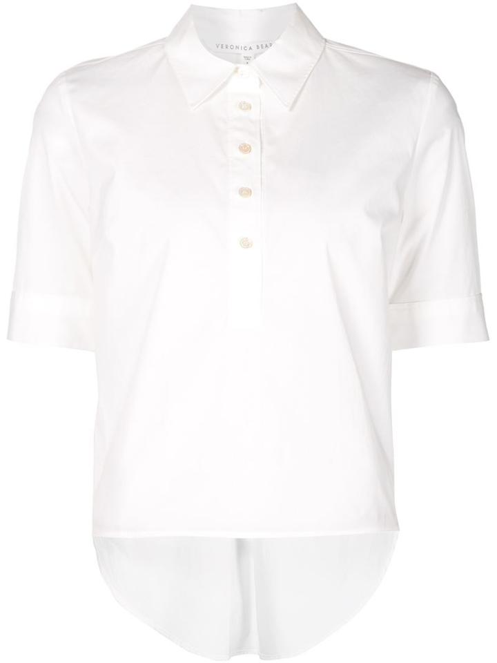 Veronica Beard Button Collar Shirt