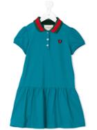 Gucci Kids Short-sleeved Dress, Girl's, Size: 10 Yrs, Blue
