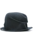 Fabiana Filippi Crease Effect Hat, Women's, Size: Medium, Grey, Wool/brass