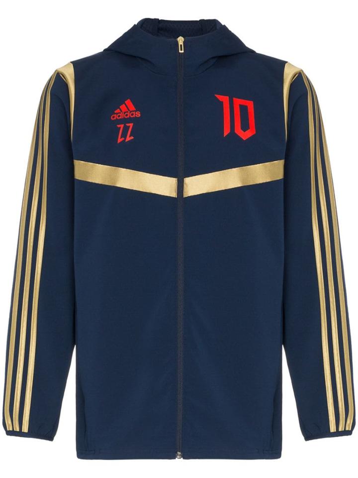 Adidas Predator Zipped Hooded Jacket - Blue