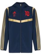 Adidas Predator Zipped Hooded Jacket - Blue