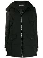 Michael Michael Kors Padded Logo Sport Coat - Black