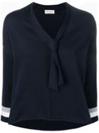 Ma'ry'ya V-neck Sweater - Blue