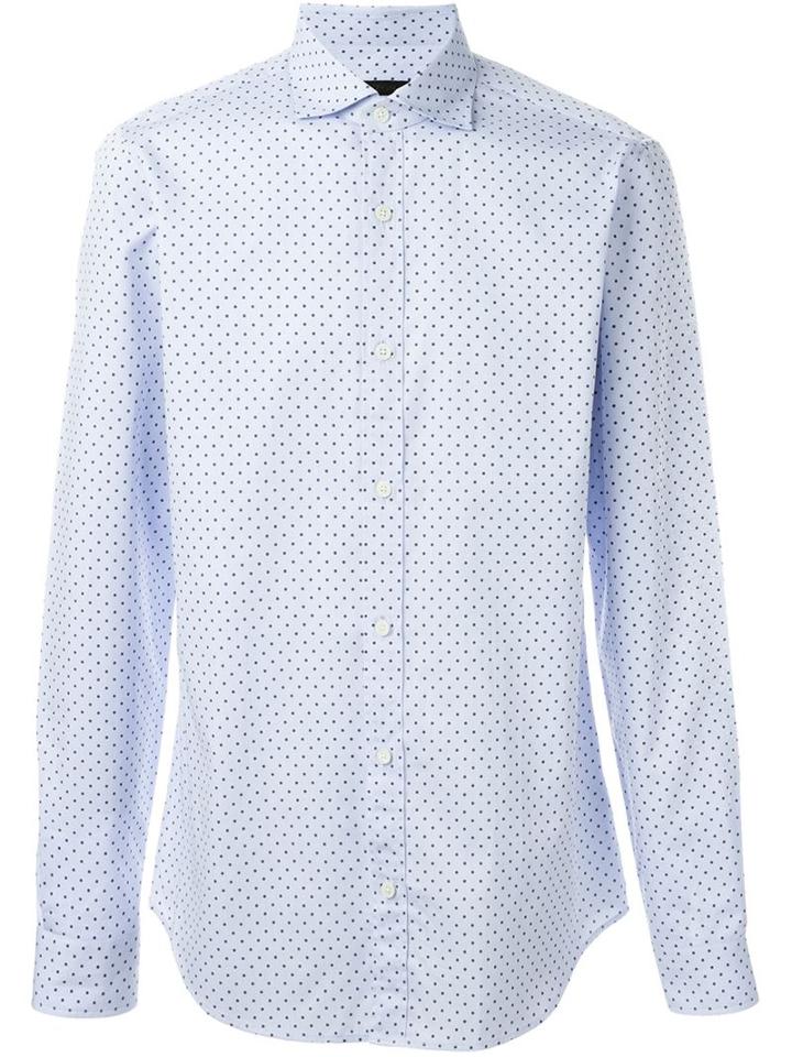 Z Zegna Pindot Print Shirt