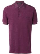 Ermenegildo Zegna Mm Polo Shirt - Purple