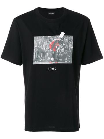Throw Back Flu Game T-shirt - Black