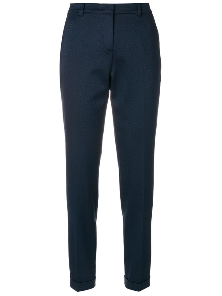 Liu Jo Slim Tailored Trousers - Blue