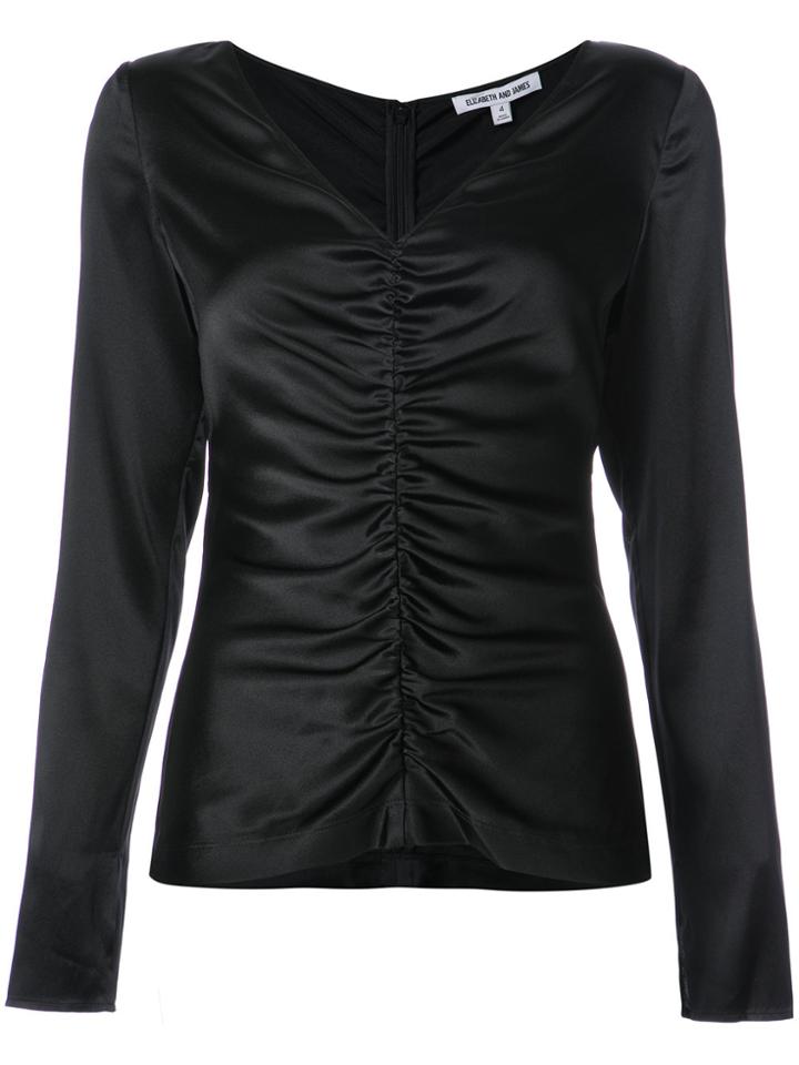 Elizabeth And James Adela Top - Black