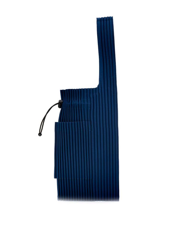 Homme Plissé Issey Miyake Pleated Tote Bag - Blue