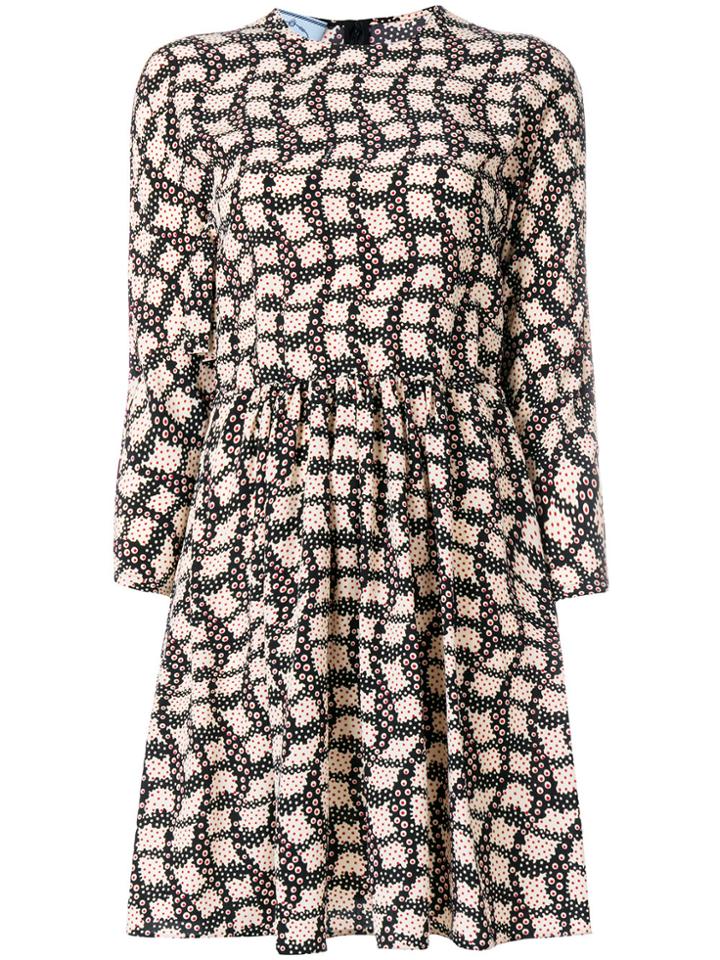 Prada Dots Dress - Black