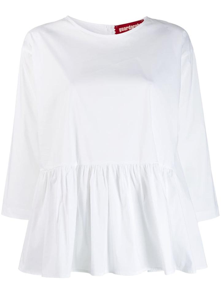 Guardaroba Loose Babydoll Blouse - White