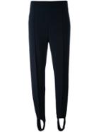 Marni Stirrup Trousers, Women's, Size: Xs, Blue, Polyester/triacetate
