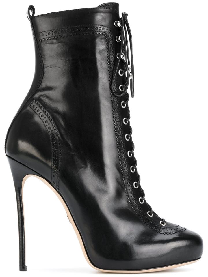 Dsquared2 Lace-up Ankle Boots - Black