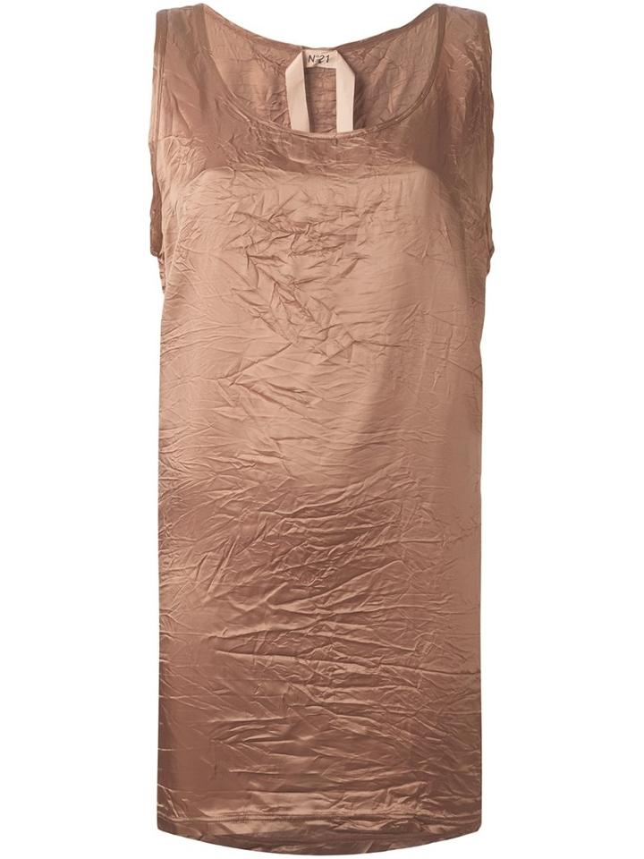 No21 Crinkle Tank Top