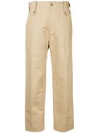 Bassike Tapered Utility Trousers - Brown