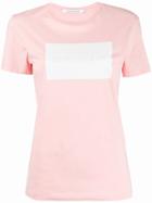 Calvin Klein Jeans Logo Print Slim-fit T-shirt - Pink