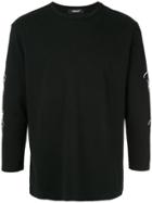 Undercover Face Print Detail Sweatshirt - Black